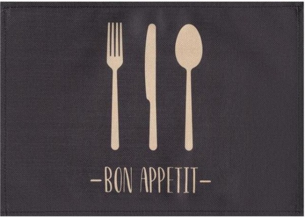 Салфетка на стол Доляна Bon appetit, 30х45 см, полиэстер 100%