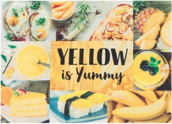 Салфетка на стол "YELLOW is Yummy" 29*40 см